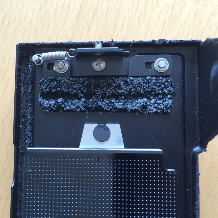 kaputte Lichtdichtung