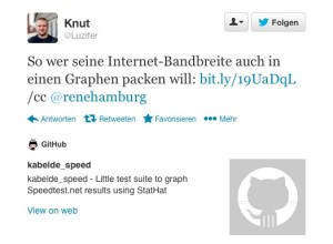 Knut hatte die richtige Idee :-)