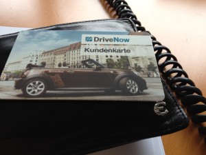 DriveNow Kundenkarte