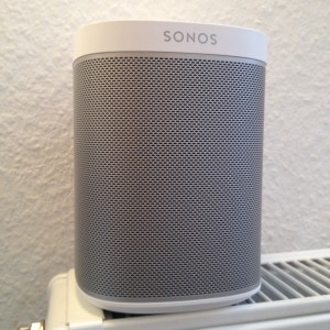 Mein SONOS PLAY:1 Lautsprecher im Badezimmer